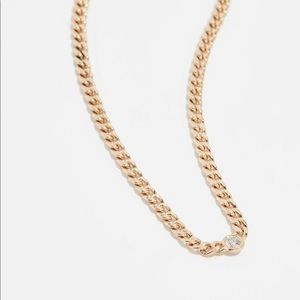 🚫SOLD🚫 Zoe Chicco Curb Chain Necklace W/Diamond $1,195